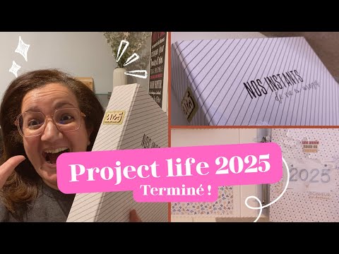 Journal de l'année 2025 ! Je clôture et vous montre tout ! @dansmespochettesdescrap #projectlife