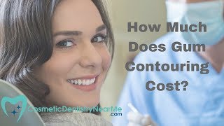 How much does gum contouring cost?
