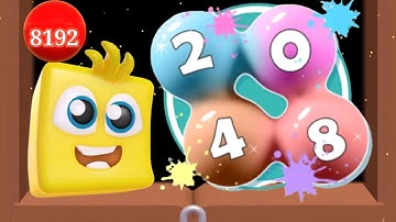☺️Happy Cubes 2048 vs number master run and merge 2048 Gameplay Walkthrough New level part #17