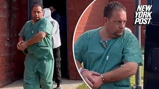Divorce who allegedly gunned down ex-wife her lover in LI home scowls as he emerges from precinct