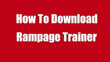 How To Download Rampage Trainer | rdr2