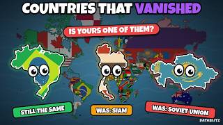 Countries That No Longer Exist (World Map) – One Lasted Only 1 Day!