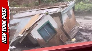 Home SWEPT AWAY by new wave of devastating flash floods in New Mexico