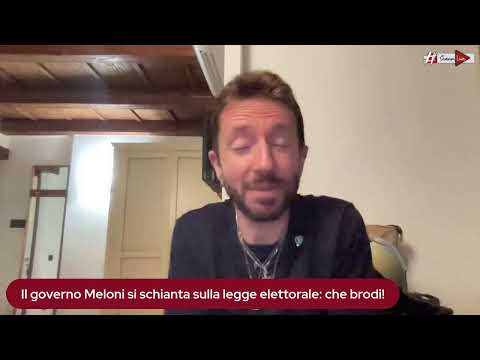 Video Il governo Meloni si schianta sulla legge elettorale: che brodi!