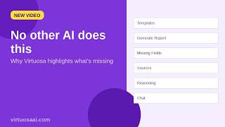Why Virtuosa Highlights What's Missing — And 5 Other Features You Need to See
