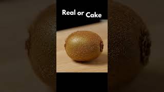 Real or Cake ASMR ｜ Peach, Watermelon, Banana, Kiwi, Dragon