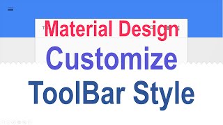 4: Android Custom Toolbar Slidenerd