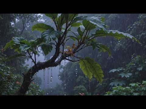 Reduce Stress And Anxiety With Calming Sounds Of Pouring Rain | Best Rain Sounds For Sleeping