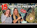 GUESS THE PRICE OF THE 15 MOST UNUSUAL CHRISTMAS PRESENTS!!  VLOGMAS DAY 7 2019