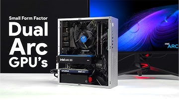 We Put 2 Intel ARC GPUs in a SFF PC! The Results Are Unreal!