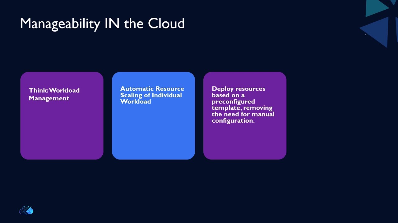 AZ-900 Certification Training - Describe Cloud Manageability Benefits