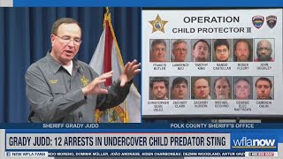 Disney bus driver among 12 arrested in Polk County child predator sting, Judd says