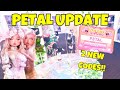 *NEW* PETAL UPDATE in DRESS TO IMPRESS *2 NEW CODES, WAND, CLOTHING & MORE* | ROBLOX