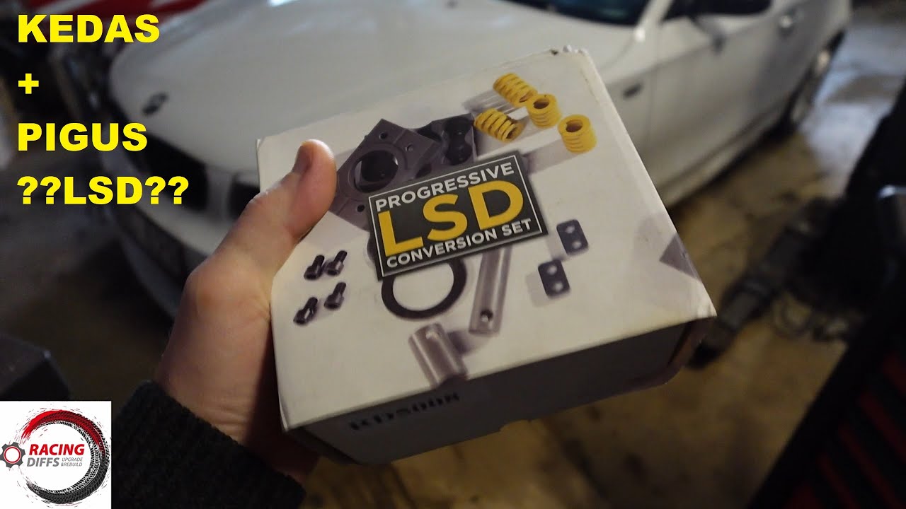 Kedas + Racing Diffs LSD conversion set, nestaliuojam, pirmi įspūdžiai, tvarkom takšėjimą