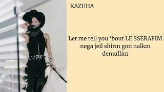 Le Sserafim 르세라핌 Unforgiven Feat. Ni̇le Rodgers Easy Lyri̇cs