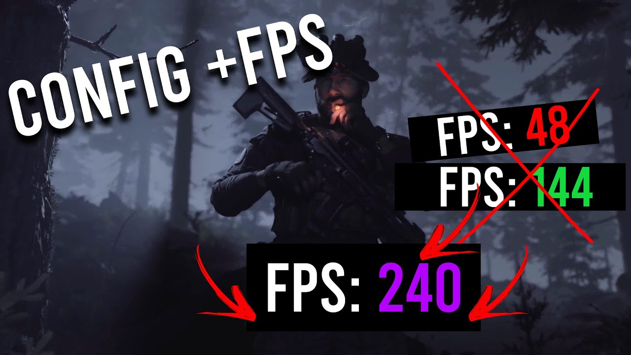 MELHOR CONFIGURAÇÃO PRA GANHAR FPS COD MW [WARZONE] - YouTube