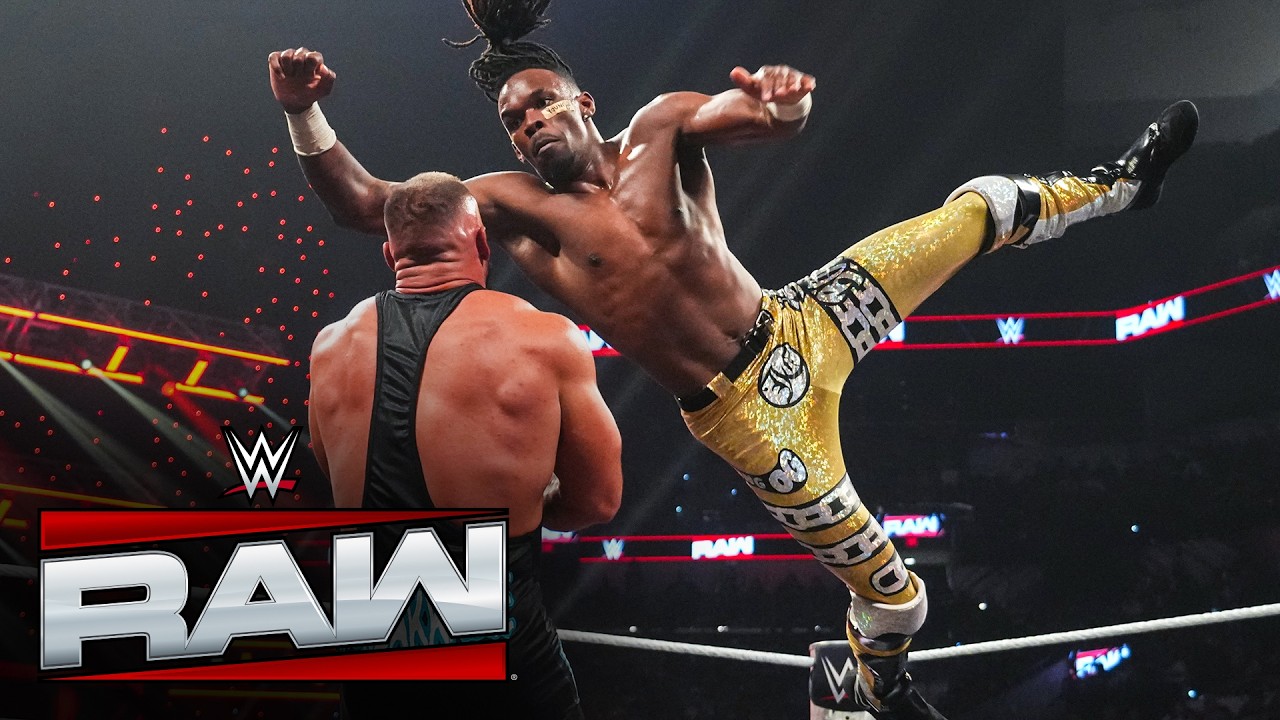 Je’Von Evans vs. Bron Breakker: Raw highlights, Sept. 21, 2026