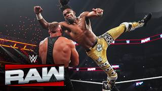 Je’Von Evans vs. Bron Breakker: Raw highlights, Sept. 21, 2026