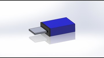 Model a USB-C Adapter in SolidWorks | Easy & Fast 3D CAD Tutorial | Beginner to Pro
