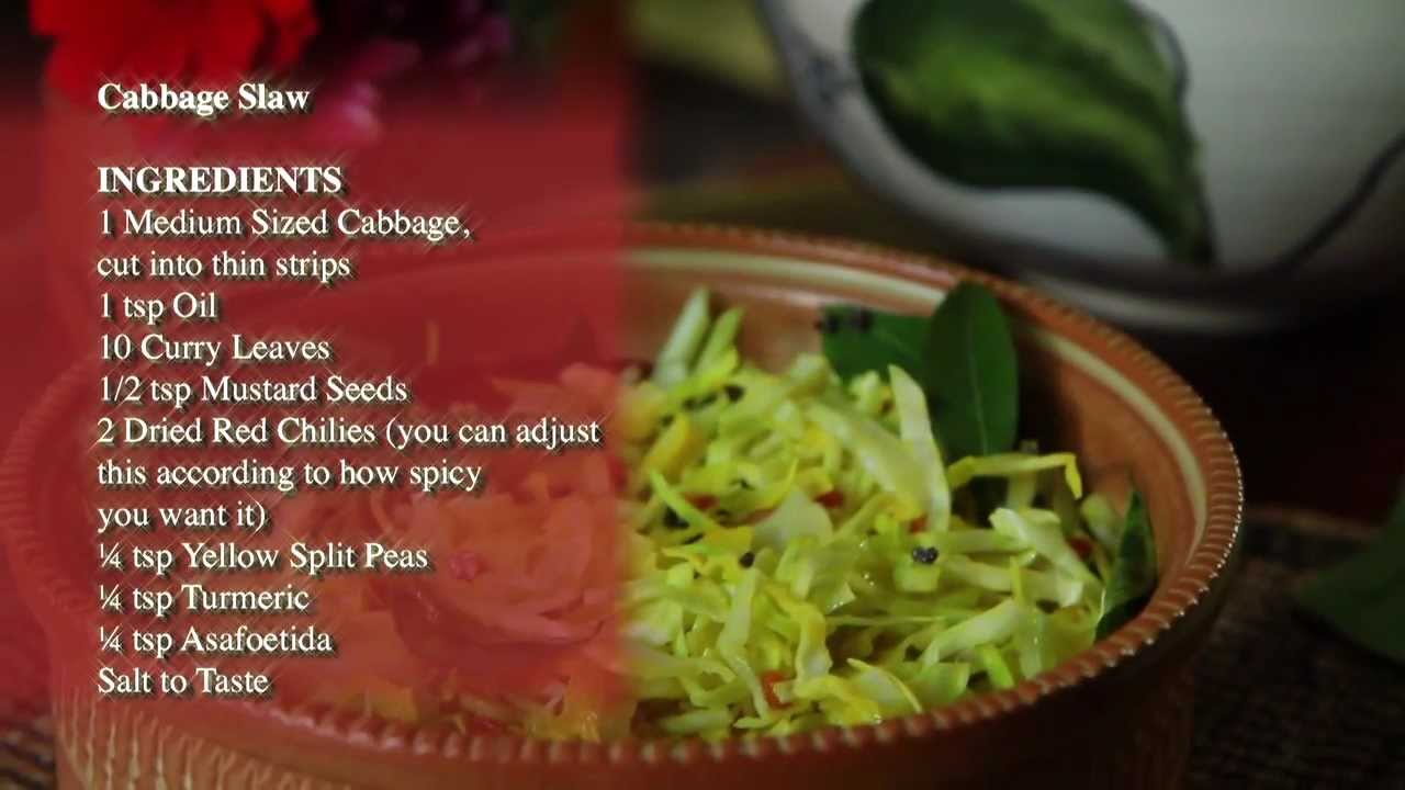 Cabbage Slaw Recipe YouTube