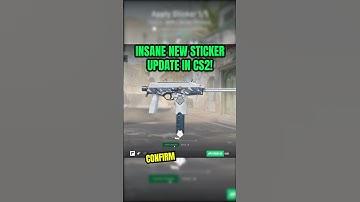 INSANE Update to Sticker Crafts in CS2!🤩#cs2 #counterstrike2