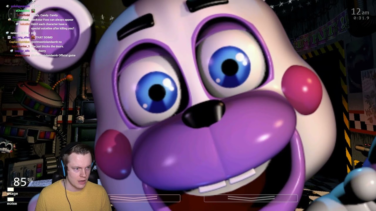 Insym plays FNAF Ultimate Custom Night - Insym Livestream