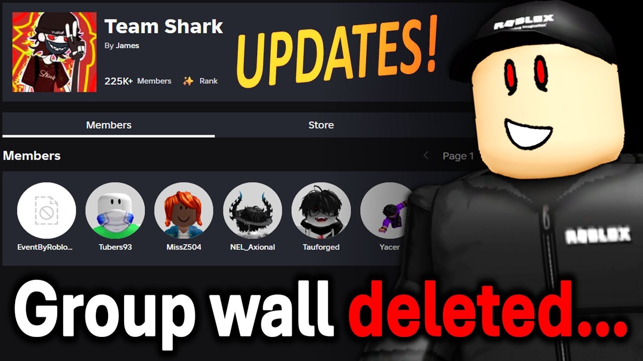 Group Walls Get Permanently DELETED Crazy New ROBLOX UPDATES MORE Maxresdefault 