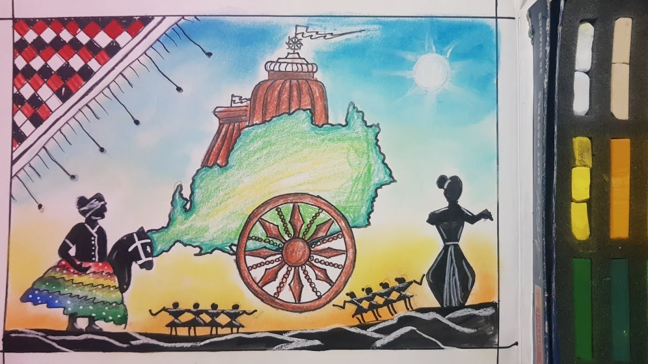 Ama Loka Kala Ama Parichaya | ଆମ ଲୋକକଳା ଆମ ପରିଚୟ | Suravi Drawing | Suravi Speech In Odia