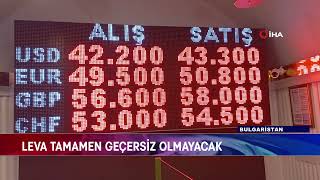 Bulgar Levasi Resmi̇ Para Bi̇ri̇mi̇ Olmayacak