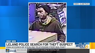 Leland Police searching for larceny suspect