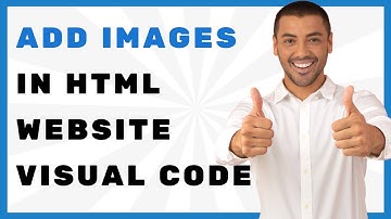 How to insert Image in HTML using Visual Studio Code