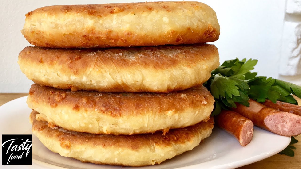 Сырные Лепешки На Кефире! Простое и Такое Вкусное Блюдо!