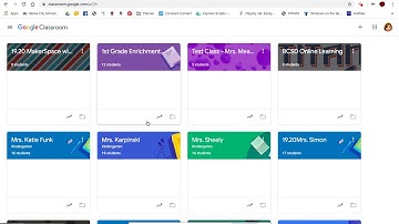Logging Into Google Classroom
