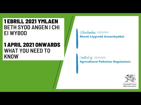 1 Ebrill 2021 Ymlaen / 1 April 2021 Onwards