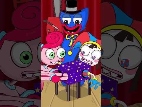 The Amazing DIGITAL CIRCUS  2 : POMNI + Huggy Wuggy and Hocus #digitalcircus