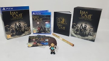 Lara Croft And The Temple Of Osiris Gold Edition PS4  unboxing