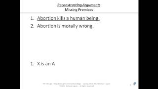 Celebrity 06-0-05-06 Reconstucting Arguments - An Alternative Missing Premise Wealth