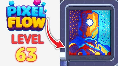 Pixel Flow Level 63 Walkthrough