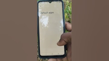 Default apps settings in Vivo V21e Smartphone #5minutestech #vivov21e