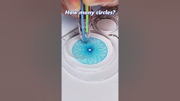 Take a guess how many circles there are  #2024 #spirograph #art #asmr #satisfying  #spirographshr