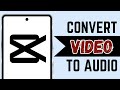 How To Convert Video To Audio In CapCut Full Guide