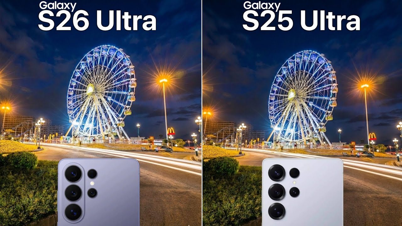 Samsung Galaxy S26 Ultra VS Samsung Galaxy S25 Ultra Camera Test Comparison