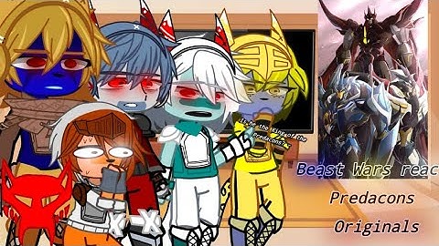 Beast Wars react "Original" Predacons (TFP)|🇧🇷🇺🇲🇪🇦|PT:2|Nirimi_Kun