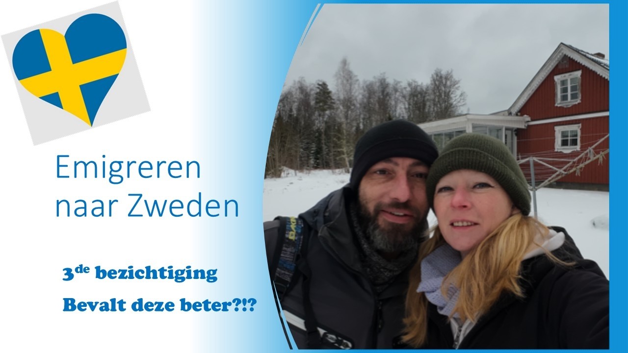 Vlog 18 - Emigreren naar Zweden, 3de huis bezichtigen, mooi stekkie!