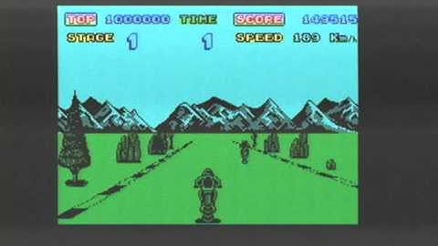 Sinclair ZX Spectrum Enduro Racer