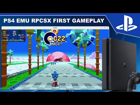 PS4 Emulator RPCSX First Gameplay | input implemented for keyboard