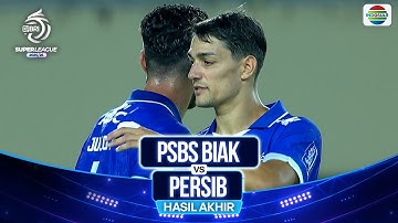 Hasil Akhir Pertandingan - PSBS Biak vs Persib Bandung | BRI Super League 2025/26