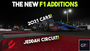 RSS Formula 1 2021 Hybrid Cars and Jeddah Circuit Review! - Assetto Corsa Mod Review