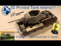 Build  3d printed interior for the dragon 172 scale t34 model 1943 part 12