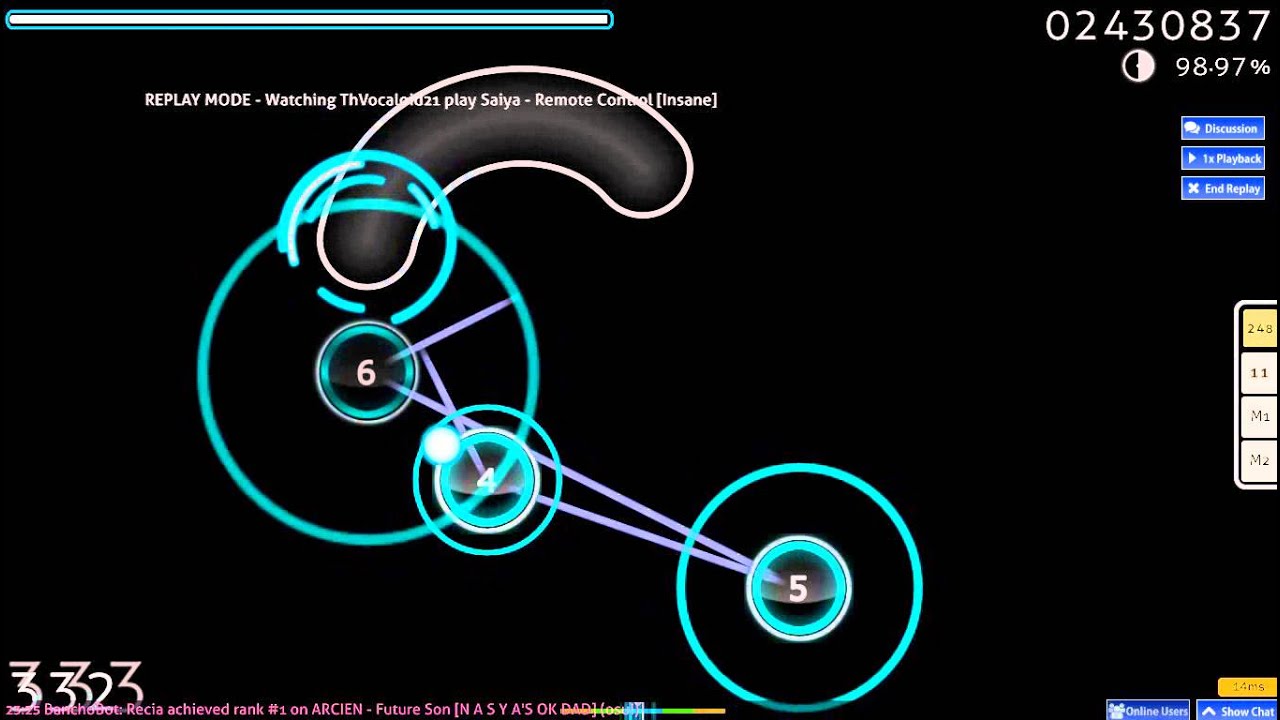 [osu!] Saiya - Remote Control [Insane] - YouTube